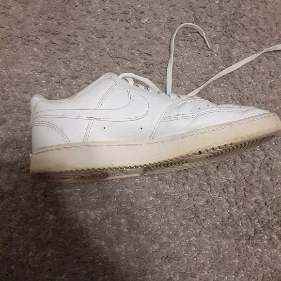 Women's Size 8 Nike Court Vision White Low - Picture 10 of 16